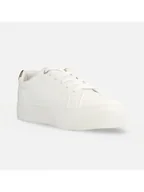 Trampki damskie - Lee Sneakersy "Layla" w kolorze złoto-białym - miniaturka - grafika 1