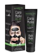 Pozostałe kosmetyki do pielęgnacji twarzy - Marion Czarna maska peel-off z aktywnym węglem - Detox Active Charcoal Black Peel-Off Face Mask Czarna maska peel-off z aktywnym węglem - Detox Active Charcoal Black Peel-Off Face Mask - miniaturka - grafika 1