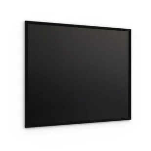 Tablica kredowa czarna 100x80 cm rama drewniana CZARNA ECO - Tablice i flipcharty - miniaturka - grafika 1