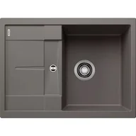 Zlewozmywaki - Zlewozmywak granitowy BLANCO Metra 45 S Compact Silgranit Wulkaniczny szary 527286 - miniaturka - grafika 1