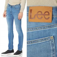 Spodnie męskie - Lee LUKE SLIM TAPERED Light Ray RURKI BLUE ORGANIC DżINS W36 L32 - miniaturka - grafika 1