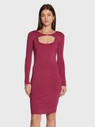 Sukienki - Marciano Guess Komplet sukienka dzianinowa i sweter 3RGK05 5662Z Różowy Slim Fit - miniaturka - grafika 1