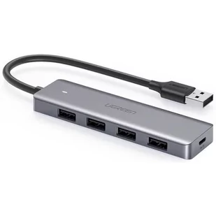 Ugreen Adapter Hub Rozdzielacz 4x Usb 3.0 +micro - Huby USB - miniaturka - grafika 1