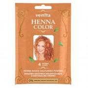 Farby do włosów i szampony koloryzujące - Venita Ziołowa odżywka koloryzująca Henna Color 30g 4 Chna Darmowy odbiór w 20 miastach! V1068 - miniaturka - grafika 1