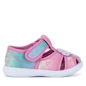 Buty dla dziewczynek - Kapcie Nelli Blu CM240413-2 Kolorowy - miniaturka - grafika 1