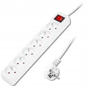 Przedłużacze i rozgałęźniki - HBF BLOW sieciowy PR-670WSP 1,5m 6Gu 3x1,5mm 98-040 2_290937_20210913165656 - miniaturka - grafika 1