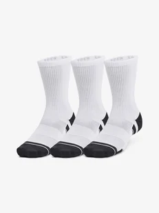 Skarpetki Under Armour Performance Tech 3pk Crew-WHT M - Skarpetki męskie - miniaturka - grafika 1
