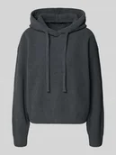 Swetry damskie - Sweter z dzianiny o kroju regular fit z kapturem model ‘NEAT’ - miniaturka - grafika 1