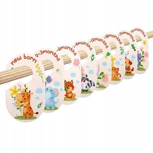 8SZT ROZDZIELACZE SZAFY NIEMOWLĄT DO UBRAŃ ROZDZIELACZE SZAFY NIEMOWLĄT - Organizery na łóżeczko 8SZT ROZDZIELACZE SZAFY NIEMOWLĄT DO UBRAŃ ROZDZIELACZE SZAFY NIEMOWLĄT - Organizery na łóżeczko - miniaturka - grafika 1