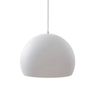 Lampa wisząca LED Lucande Lythara, biała, Ø 50 cm, aluminium - Lampy sufitowe - miniaturka - grafika 3