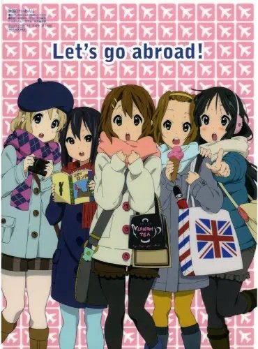Plakat Anime Manga K-on! KON_181 A2 (custom)