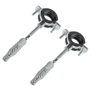 Zestaw obejm do rur 25-30 + STST 8X120 FISCHER - Akcesoria grzewcze - miniaturka - grafika 1