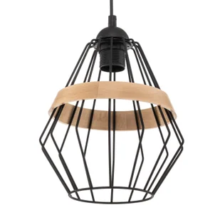 Milagro Lampa wisząca Cliff 1 Czarny MLP5524 - MLP5524 - Lampy sufitowe - miniaturka - grafika 5