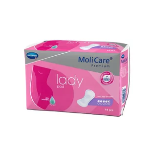 Wkładki anatomiczne molicare premium lady pad x 14 szt 4,5 kropli - Suplementy diety - miniaturka - grafika 1