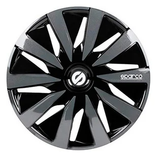 Sparco SPARCO Lazio 4 sztuki osłony koła, 15", czarny/szary SPC1591BKGR - Akcesoria do elektronarzędzi - miniaturka - grafika 2