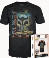 Figurki kolekcjonerskie - the mandalorian - mando & the child - t-shirt pop (l) - miniaturka - grafika 1