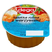 Konserwy i dania rybne - dega Sałatka rybna z warzywami 125 g - miniaturka - grafika 1