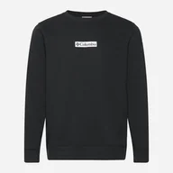 Bluzy męskie - Bluza bez kaptura męska Columbia Columbia Trek Crew 1957933008 L Czarna (195981272482) - miniaturka - grafika 1