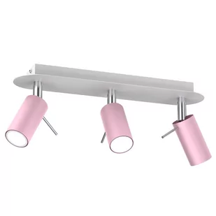 Milagro Lampa sufitowa PRESTON PINK/WHITE 3x mini GU10 MLP7628 - Lampy ścienne - miniaturka - grafika 1