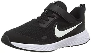 Nike Buty do biegania dla chłopców Revolution 5 (Psv), czarny - Czarno-bia?e antracyty - 28.5 EU - Buty dla chłopców - miniaturka - grafika 1