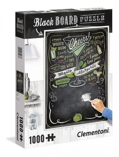 Clementoni 1000 elementów Black Board Cheers WZCLET0UJ039467 - Puzzle - miniaturka - grafika 1