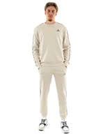 Bluzy męskie - adidas Męska bluza polarowa Essentials z 3 paskami bluza z długim rękawem (opakowanie 1 szt.) - miniaturka - grafika 1