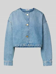 Kurtka jeansowa o kroju regular fit z mieszanki bawełny i lyocellu - Kurtki damskie - miniaturka - grafika 1