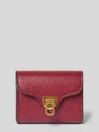 Portfele - Portfel z nadrukiem z logo model ‘Soft’ - miniaturka - grafika 1