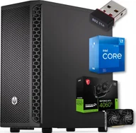 Zestawy komputerowe - Komputer Titan V2 Intel Core i7 GeForce RTX 4060TI 32GB DDR4 1000GB SSD Windows 11 - miniaturka - grafika 1