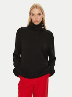 JOOP! Golf 58 JW244KN337 30043654 Czarny Loose Fit - Swetry damskie - miniaturka - grafika 1