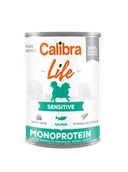 Mokra karma dla psów - CALIBRA Dog Life Sensitive Salmon with rice 400g - miniaturka - grafika 1