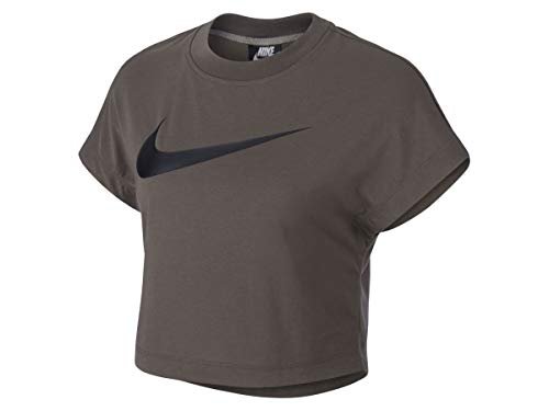 Nike Koszulka damska Brązowy (ridgerock/czarny) XS