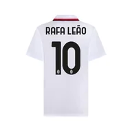 Piłka nożna - AC Milan Replika stadionu 2024/25, oficjalna koszulka piłkarska, Rafa Leao 10, uniseks, dla dorosłych (opakowanie 1) - miniaturka - grafika 1
