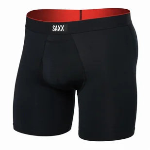 Bokserki Saxx Multi-Sport Mesh Boxer Brief Fly Rozmiar: L / Kolor: niebieski - Majtki męskie - miniaturka - grafika 1