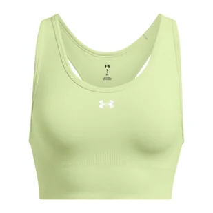 Biustonosz treningowy Under Armour Vanish Seamless Mid Branded - Bielizna sportowa damska - miniaturka - grafika 1