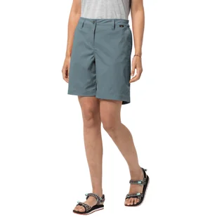 Spodenki damskie DESERT SHORTS W teal grey - 36 - Spodenki damskie - miniaturka - grafika 1