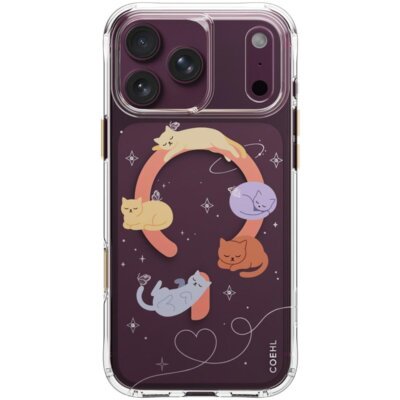 Etui UNIQ Coehl Elysia do Apple iPhone 17 Pro Max/18 Pro Max Przezroczysty