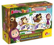 Zabawki kreatywne - Masza i Niedźwiedź Kolorowanki dla dzieci 1 - miniaturka - grafika 1