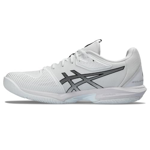 ASICS Solution Speed FF 3, Męskie trampki, 46.5 EU, Biały czarny, 46.5 EU