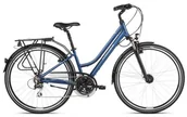 Rowery - Kross Trans 3.0 28 cali Damski Niebiesko-szary 2021 - miniaturka - grafika 1