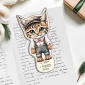 Zakładki indeksujące - ZAKŁADKA do książki dla dzieci ryś - miniaturka - grafika 1