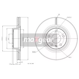 MAXGEAR Tarcza hamulcowa 19-2021 - Tarcze hamulcowe - miniaturka - grafika 1