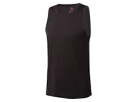 Koszulki sportowe męskie - CRIVIT Top funkcyjny męski (Czarny, L (52/54)) - miniaturka - grafika 1