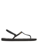 Sandały damskie - Roxy Sandały 839467 Czarny - miniaturka - grafika 1