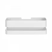 Mydelniczki i dozowniki mydła - Półka prysznicowa 25 cm nexio, white kod: B66332 - miniaturka - grafika 1