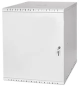 Szafy rack - Szafa wisząca 19" 12U, 450mm, drzwi metalowe, szara - miniaturka - grafika 1