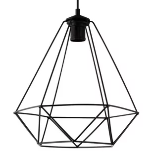 Inne LAMPA wisząca VEN W-1201/1 industrialna OPRAWA metalowy ZWIS druciany loft czarny carlton VEN W-1201/1 - Lampy sufitowe - miniaturka - grafika 1