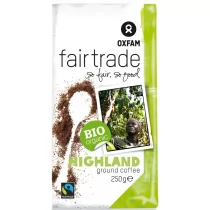 Oxfam Fair Trade KAWA MIELONA ARABICA WYSOKOGÓRSKA FAIR TRADE BIO 250 g - OXFAM 5400164120043 [1948612] - Kawa - miniaturka - grafika 1