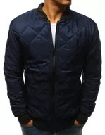 Kurtki męskie - Kurtka męska pikowana bomber jacket granatowa TX2217-M - miniaturka - grafika 1