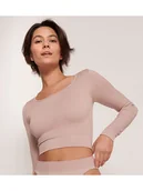 Koszulki i topy damskie - Sloggi Koszulka "Ever Infused Aloe" w kolorze fiołkowym - miniaturka - grafika 1